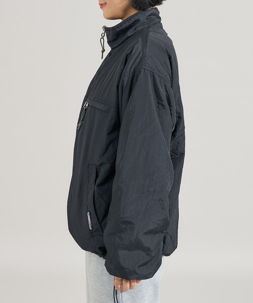 アメリカヴィンテージ リバーシブル 春ブルゾン FREAK'S STORE｜フェイクレザー×ナイロン リバーシブルブルゾン