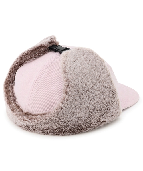 X-girl Stages（エックスガールステージス）の「スウェード風フライトキャップ（キャップ・キッズ・ブラック/ラベンダー・52-56cm/S(48-52cm)）」の12枚目の写真