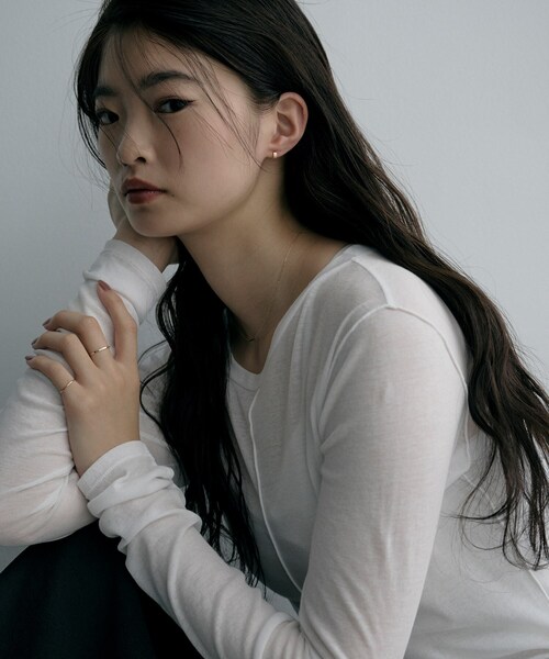 COCOSHNIK ONKITSCH(ココシュニックオンキッチュ)の「K10スキニーピンキーリング ストレート(リング・レディース・その他1・05/03)」の7枚目の写真