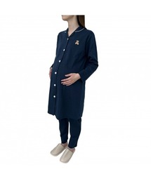 POLO BCS（ポロ ビーシーエス）の「POLO BCS 長袖テーラーパジャマ  ベア刺繍（ルームウェア/パジャマ）」