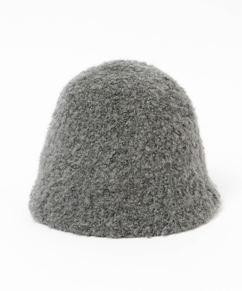 BAYFLOW（ベイフロー）の「プードルファーハット（ハット・レディース・グレー/アイボリー・FREE）」の3枚目の写真