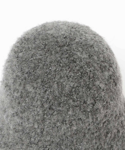 BAYFLOW（ベイフロー）の「プードルファーハット（ハット・レディース・グレー/アイボリー・FREE）」の8枚目の写真