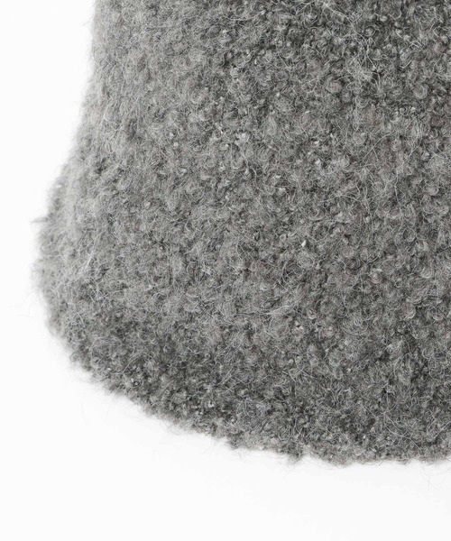 BAYFLOW（ベイフロー）の「プードルファーハット（ハット・レディース・グレー/アイボリー・FREE）」の9枚目の写真