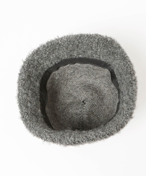 BAYFLOW（ベイフロー）の「プードルファーハット（ハット・レディース・グレー/アイボリー・FREE）」の10枚目の写真