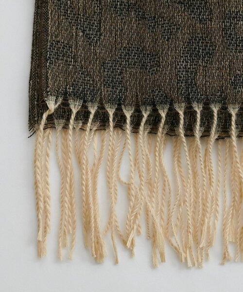 DISCOAT（ディスコート）の「レオパードジャガードストール（ストール/ショール・レディース・ベージュ/ブラウン/グレー・FREE）」の22枚目の写真