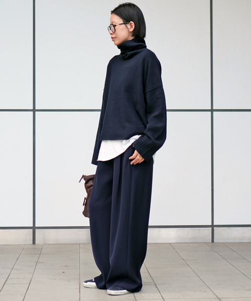 イージーワイドパンツ（スラックス）｜EVERYDAY I LIKE.（エヴリディ