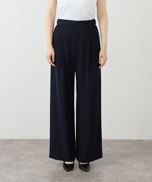 イージーワイドパンツ（スラックス）｜EVERYDAY I LIKE.（エヴリディ