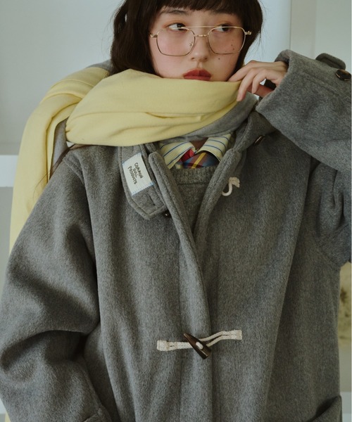 common gull products.(コモンガルプロダクツ)の「僕と私のダッフルコート(ダッフルコート・レディース・ネイビー/グレー系/イエロー系・LARGE/MEDIUM/SMALL)」の10枚目の写真