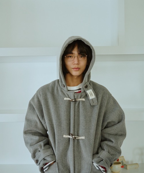 common gull products.(コモンガルプロダクツ)の「僕と私のダッフルコート(ダッフルコート・レディース・ネイビー/グレー系/イエロー系・LARGE/MEDIUM/SMALL)」の16枚目の写真