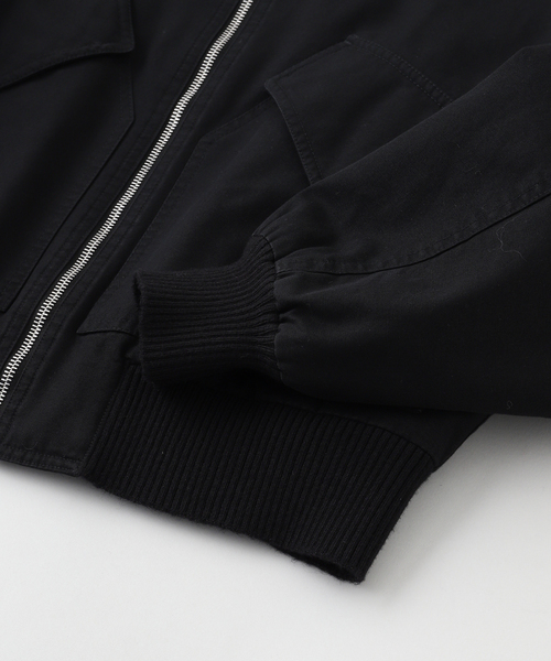 SECOND/LAYER(セカンドレイヤー)の「SECOND/LAYER / セカンドレイヤー REVIVAL FLIGHT JKT(ミリタリージャケット・メンズ・ブラック・48/46)」の5枚目の写真