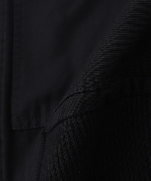 SECOND/LAYER(セカンドレイヤー)の「SECOND/LAYER / セカンドレイヤー REVIVAL FLIGHT JKT(ミリタリージャケット・メンズ・ブラック・48/46)」の7枚目の写真