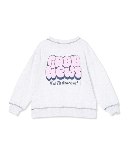 Piet（ピエット）の「【軽量】バッグロゴ スウェット（スウェット・キッズ・グレー/ピンク/チャコール/ネイビー・100/130/120/110）」の17枚目の写真