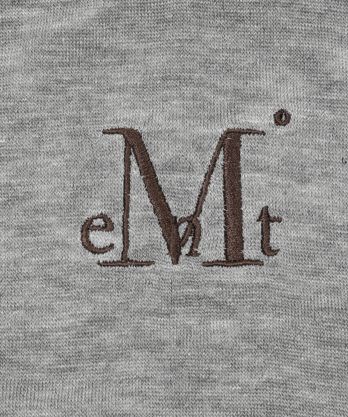 MUCENT（ムセント）の「セルアワンショルダーアシンメトリーチュニック長袖Tシャツ（3カラー）（Tシャツ/カットソー・レディース・チャコールグレー/ブラック/グレー系・FREE）」の4枚目の写真