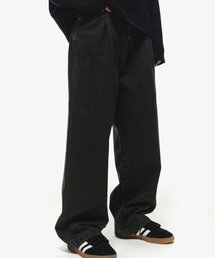 CPGN STUDIO（コンパーニョ）の「ワイドツータックデニムパンツブラック（デニムパンツ）」