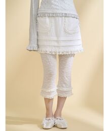 merry jenny | ストレッチレースカプリパンツ(その他パンツ)