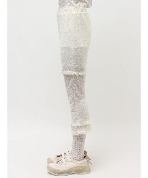merry jenny（メリージェニー）の「ストレッチレースカプリパンツ（その他パンツ・レディース・オフホワイト/アイボリー・FREE）」の16枚目の写真