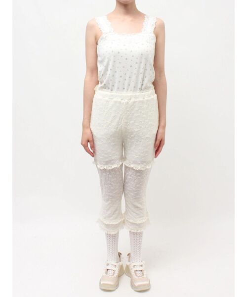 merry jenny（メリージェニー）の「ストレッチレースカプリパンツ（その他パンツ・レディース・オフホワイト/アイボリー・FREE）」の21枚目の写真