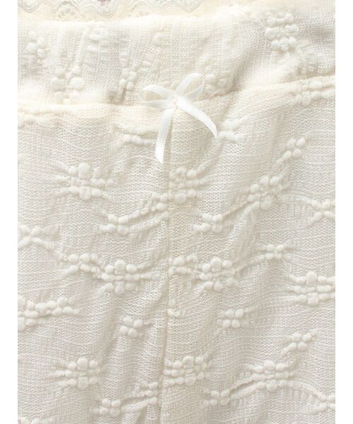 merry jenny(メリージェニー)の「ストレッチレースカプリパンツ(その他パンツ・レディース・オフホワイト/アイボリー・FREE)」の6枚目の写真