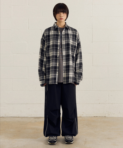 F.ILLUMINATE(フィルミネイト)の「ウェキチェックシャツ-オレンジ(シャツ/ブラウス・レディース・その他・LARGE/SMALL/MEDIUM)」の5枚目の写真