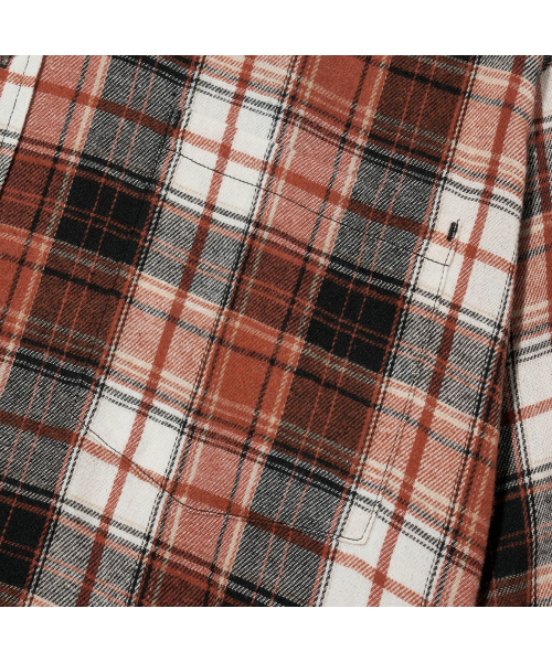 F.ILLUMINATE(フィルミネイト)の「ウェキチェックシャツ-オレンジ(シャツ/ブラウス・レディース・その他・LARGE/SMALL/MEDIUM)」の7枚目の写真