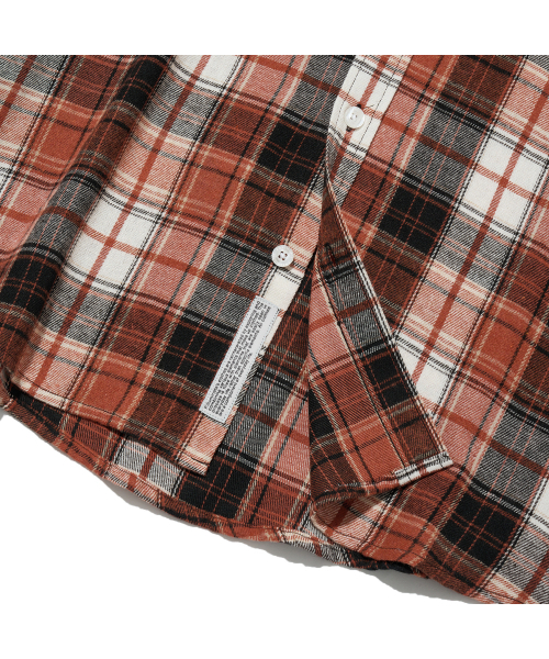 F.ILLUMINATE(フィルミネイト)の「ウェキチェックシャツ-オレンジ(シャツ/ブラウス・レディース・その他・LARGE/SMALL/MEDIUM)」の9枚目の写真