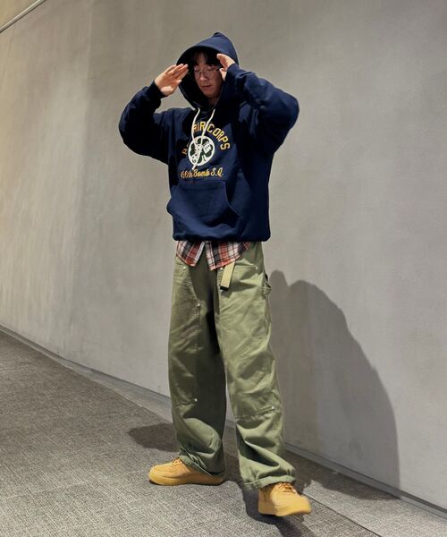 F.ILLUMINATE(フィルミネイト)の「ウェキチェックシャツ-オレンジ(シャツ/ブラウス・レディース・その他・LARGE/SMALL/MEDIUM)」の10枚目の写真