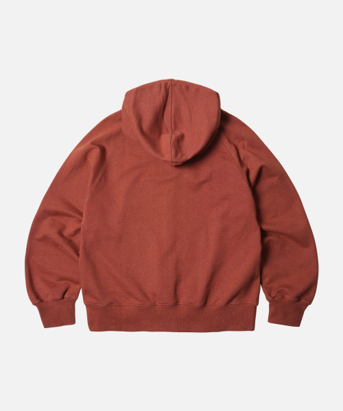 FRIZMWORKS(フリズムワークス)の「OG BOCACI HEAVYWEIGHT HOOD ZIP UP PARKA _ BRICK(パーカー・メンズ・その他・SMALL/MEDIUM/LARGE/X-LARGE)」の2枚目の写真