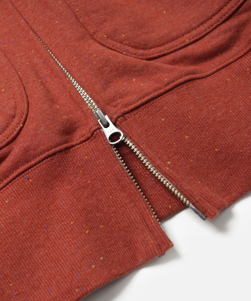 FRIZMWORKS(フリズムワークス)の「OG BOCACI HEAVYWEIGHT HOOD ZIP UP PARKA _ BRICK(パーカー・メンズ・その他・SMALL/MEDIUM/LARGE/X-LARGE)」の5枚目の写真