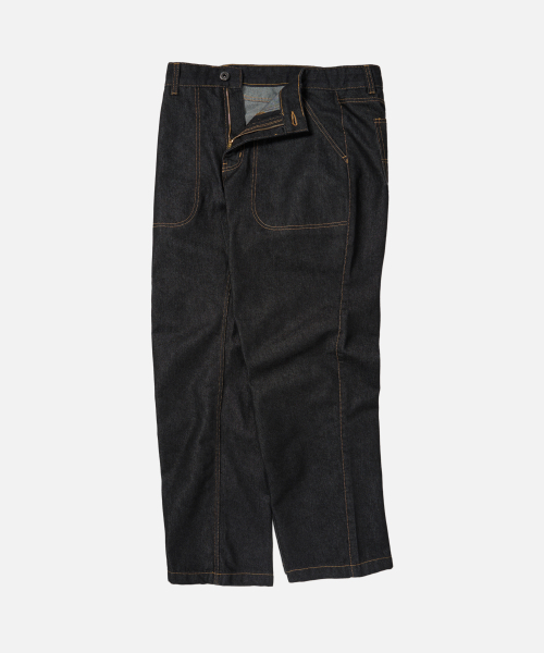 FRIZMWORKS(フリズムワークス)の「CP WIDE DENIM PANTS _ BLACK(デニムパンツ・メンズ・その他・SMALL/MEDIUM/LARGE/X-LARGE)」の3枚目の写真