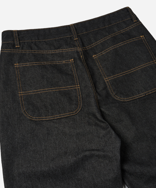 FRIZMWORKS(フリズムワークス)の「CP WIDE DENIM PANTS _ BLACK(デニムパンツ・メンズ・その他・SMALL/MEDIUM/LARGE/X-LARGE)」の8枚目の写真