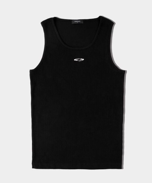 UNDEROFF(アンダーオフ)の「リラックスドリブドロゴスリーブレスブラック(Tシャツ/カットソー・メンズ・ブラック・MEDIUM/LARGE/X-LARGE)」の2枚目の写真