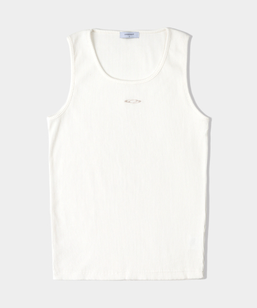 UNDEROFF(アンダーオフ)の「リラックスドリブドロゴスリーブレスブラック(Tシャツ/カットソー・メンズ・ブラック・MEDIUM/LARGE/X-LARGE)」の3枚目の写真