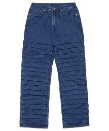 NOMANUAL（NOMANUAL）の「TW DENIM PANTS - WASHED INDIGO（デニムパンツ・メンズ）」