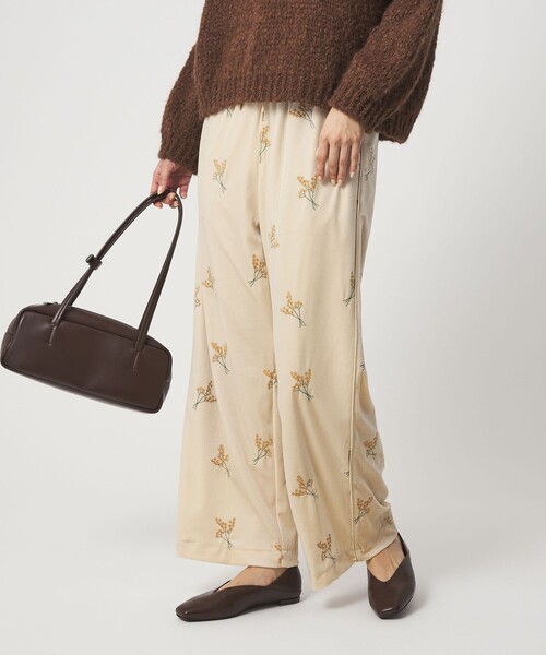 【スミレ】GREEN LABEL RELAXING ベージュパンツスーツ green label relaxing☆パンツスーツ スミレ】GREEN LABEL RELAXING