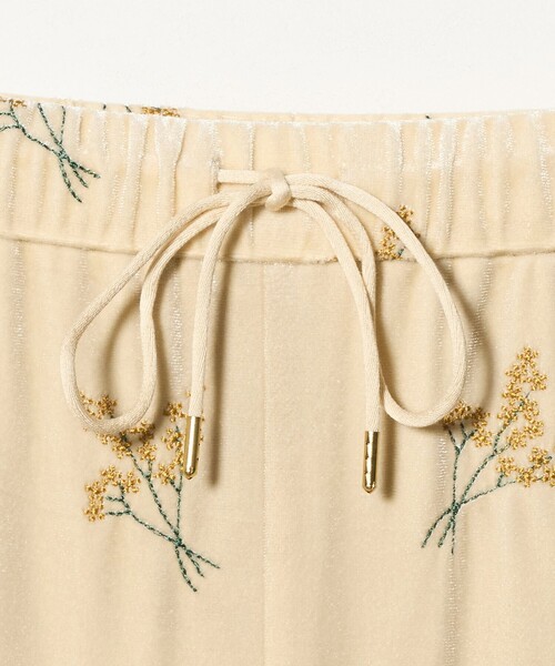 セール】ベロア シシュウ パンツ（その他パンツ）｜green label