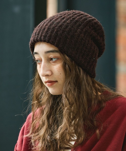 GEORGE'S（ジョージズ）の「プレーンワッチ（ニットキャップ/ビーニー・レディース・その他/ライトブルー/ダークブラウン・FREE）」の8枚目の写真