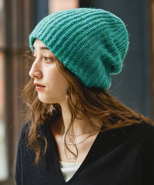 GEORGE'S（ジョージズ）の「プレーンワッチ（ニットキャップ/ビーニー・レディース・その他/ライトブルー/ダークブラウン・FREE）」の9枚目の写真