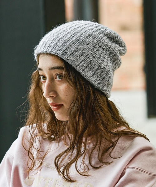 GEORGE'S（ジョージズ）の「プレーンワッチ（ニットキャップ/ビーニー・レディース・その他/ライトブルー/ダークブラウン・FREE）」の5枚目の写真