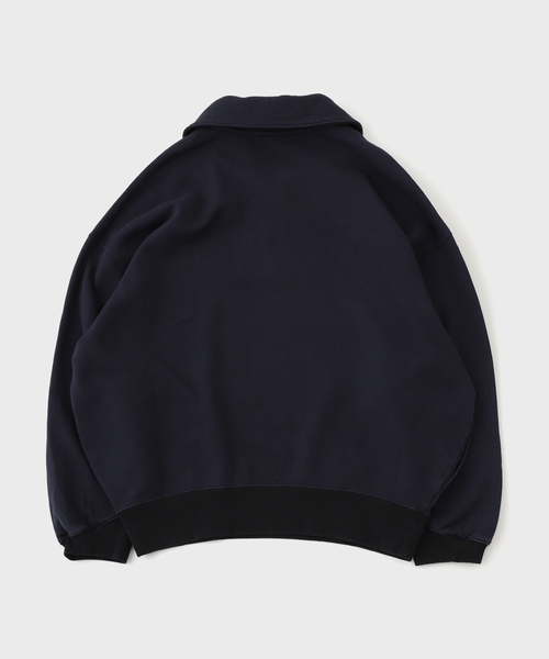 KATHARINE HAMNETT / キャサリン ハムネット GARMENT DYED HALF ZIP