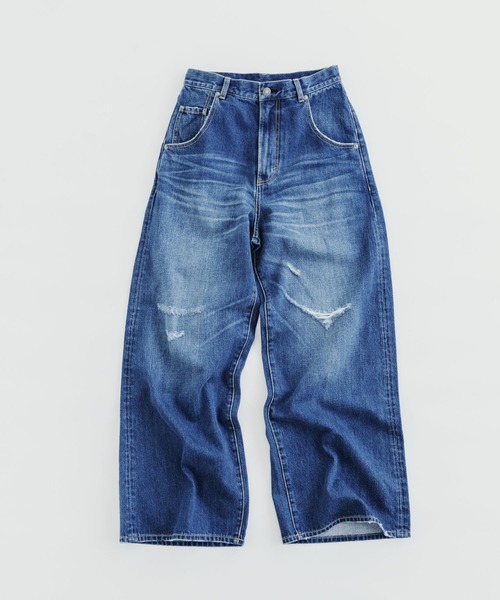 niko and...（ニコアンド）の「【WILLIAM B.ELIOTT】アソートワイドパンツ（その他パンツ・レディース・ネイビー/チャコール・MEDIUM/LARGE）」の2枚目の写真