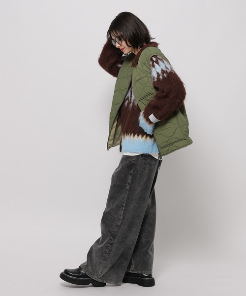 niko and...（ニコアンド）の「【WILLIAM B.ELIOTT】アソートワイドパンツ（その他パンツ・レディース・ネイビー/チャコール・MEDIUM/LARGE）」の6枚目の写真