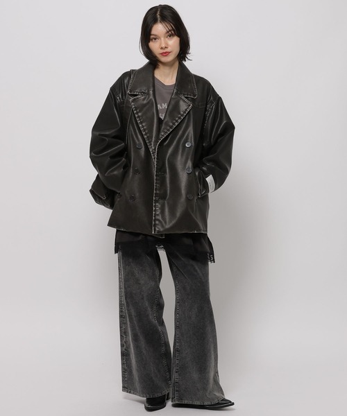 niko and...（ニコアンド）の「【WILLIAM B.ELIOTT】アソートワイドパンツ（その他パンツ・レディース・ネイビー/チャコール・MEDIUM/LARGE）」の7枚目の写真