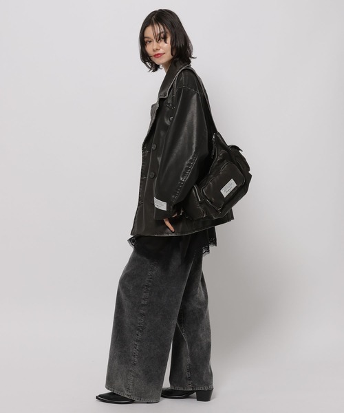 niko and...（ニコアンド）の「【WILLIAM B.ELIOTT】アソートワイドパンツ（その他パンツ・レディース・ネイビー/チャコール・MEDIUM/LARGE）」の8枚目の写真