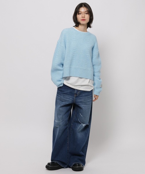 niko and...（ニコアンド）の「【WILLIAM B.ELIOTT】アソートワイドパンツ（その他パンツ・レディース・ネイビー/チャコール・MEDIUM/LARGE）」の11枚目の写真