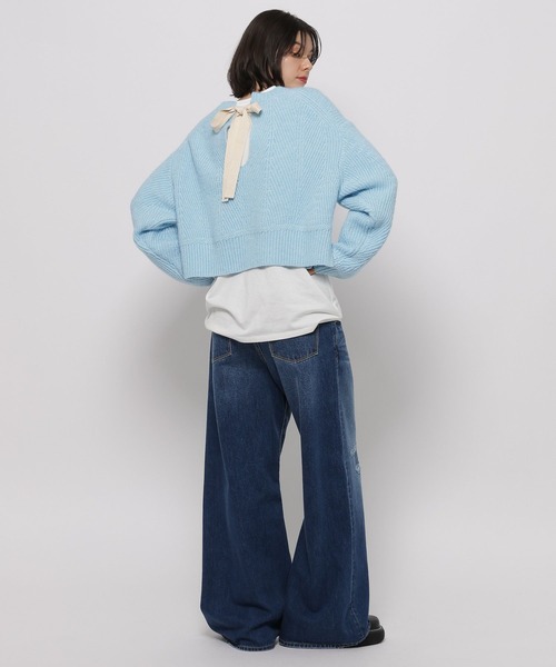 niko and...（ニコアンド）の「【WILLIAM B.ELIOTT】アソートワイドパンツ（その他パンツ・レディース・ネイビー/チャコール・MEDIUM/LARGE）」の12枚目の写真