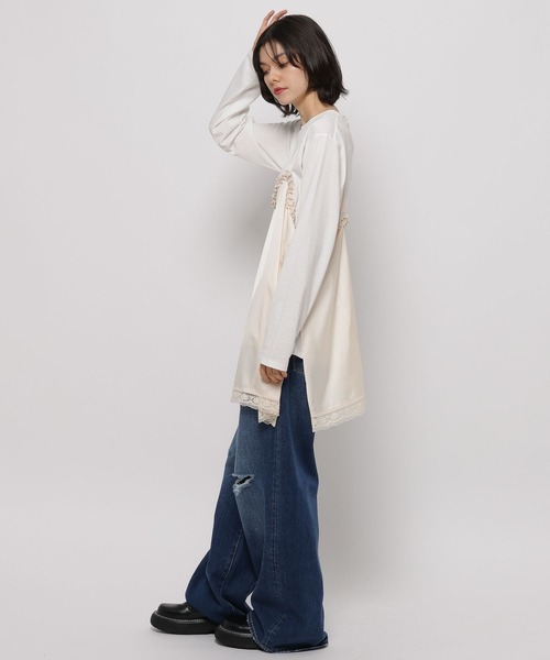 niko and...（ニコアンド）の「【WILLIAM B.ELIOTT】アソートワイドパンツ（その他パンツ・レディース・ネイビー/チャコール・MEDIUM/LARGE）」の16枚目の写真