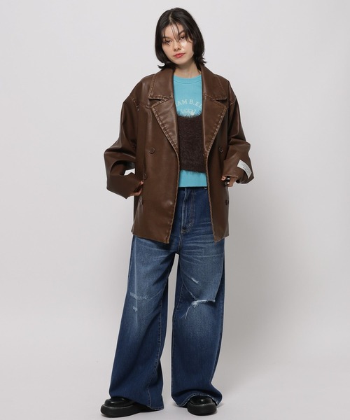 niko and...（ニコアンド）の「【WILLIAM B.ELIOTT】アソートワイドパンツ（その他パンツ・レディース・ネイビー/チャコール・MEDIUM/LARGE）」の17枚目の写真