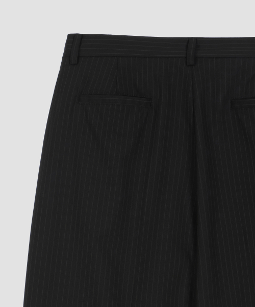 GLW(ジーエルダブリュ)の「ツーピンタックワイドストライプスラックスブラック(スラックス・レディース・その他・SMALL/MEDIUM/LARGE)」の12枚目の写真