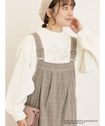 Samansa Mos2 | 【Alice×Samansa Mos2】裏起毛スウェット(Tシャツ/カットソー)