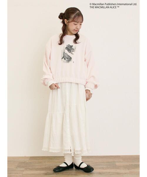 セール】【Alice×Samansa Mos2】裏起毛スウェット（Tシャツ/カットソー
